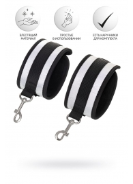 Серебристо-черные оковы Anonymo - ToyFa - купить с доставкой в Твери