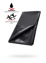 Черная простыня для секса из ПВХ - 220 х 200 см. - ToyFa - купить с доставкой в Твери