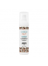 Разогревающее массажное масло с ароматом кокоса Gourmet Coconut - 50 мл. - Exsens - купить с доставкой в Твери
