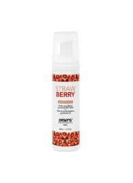 Разогревающее массажное масло  с ароматом клубники Gourmet Strawberry - 50 мл. - Exsens - купить с доставкой в Твери