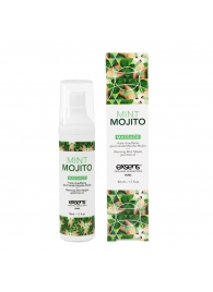 Разогревающее массажное масло с ароматом мохито Gourmet Mint Mojito - 50 мл. - Exsens - купить с доставкой в Твери