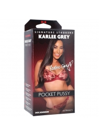 Мастурбатор-вагина Karlee Grey ULTRASKYN Pocket Pussy - Doc Johnson - в Твери купить с доставкой