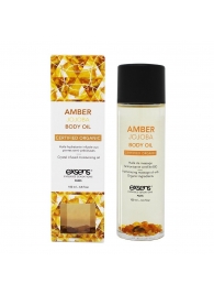 Органическое массажное масло AMBER JOJOBA - 100 мл. - Exsens - купить с доставкой в Твери