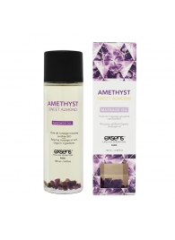 Органическое массажное масло AMETHYST SWEET ALMOND - 100 мл. - Exsens - купить с доставкой в Твери