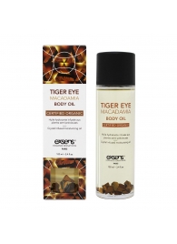 Органическое массажное масло TIGER EYE MACADAMIA - 100 мл. - Exsens - купить с доставкой в Твери