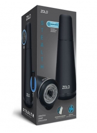 Вибрирующий смарт-мастурбатор ZOLO STEALTH - Zolo - в Твери купить с доставкой