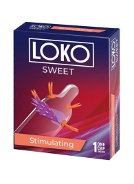 Стимулирующая насадка на пенис LOKO SWEET с возбуждающим эффектом - Sitabella - в Твери купить с доставкой