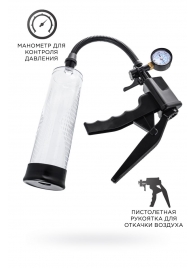 Прозрачная механическая помпа для пениса Viggo - Sexus - в Твери купить с доставкой