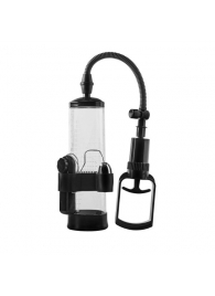 Прозрачная вакуумная помпа с вибрацией Vibrating Penis Pump - Dream Toys - в Твери купить с доставкой