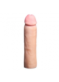 Телесная фаллическая насадка на пенис Magnum Xtender - 23 см. - Blush Novelties - в Твери купить с доставкой