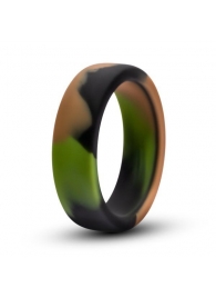 Эрекционное кольцо камуфляжной расцветки Silicone Camo Cock Ring - Blush Novelties - в Твери купить с доставкой