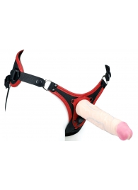 Пояс унисекс UNISEX Style с 2 насадками - LOVETOY (А-Полимер) - купить с доставкой в Твери