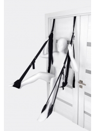 Черные секс-качели на дверь Anonymo №0505 - ToyFa - купить с доставкой в Твери