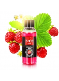Массажное масло Eros fantasy с ароматом земляники - 50 мл. - Биоритм - купить с доставкой в Твери