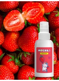 Универсальная смазка с ароматом клубники  Москва Вкусная  - 100 мл. - Москва - купить с доставкой в Твери