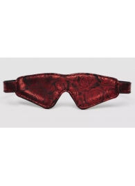 Двусторонняя красно-черная маска на глаза Reversible Faux Leather Blindfold - Fifty Shades of Grey - купить с доставкой в Твери