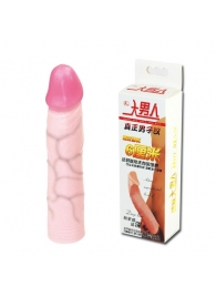 Удлиняющая насадка на пенис Deep Love - 21,5 см. - Baile - в Твери купить с доставкой
