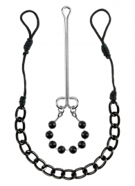 Интимные украшения с бусинами NIPPLE   CLIT JEWELRY - Pipedream - купить с доставкой в Твери
