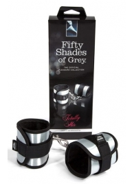 Серо-черные наручники Totally His - Fifty Shades of Grey - купить с доставкой в Твери