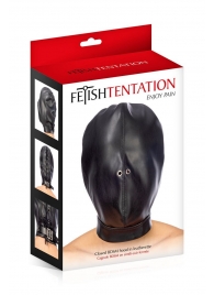 Маска-шлем на голову с отверстиями для дыхания - Fetish Tentation - купить с доставкой в Твери