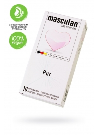 Супертонкие презервативы Masculan Pur - 10 шт. - Masculan - купить с доставкой в Твери