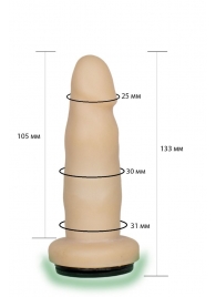 Телесная насадка Harness - 13,3 см. - LOVETOY (А-Полимер) - купить с доставкой в Твери