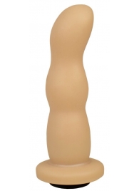 Телесная рельефная насадка Harness - 15,9 см. - LOVETOY (А-Полимер) - купить с доставкой в Твери