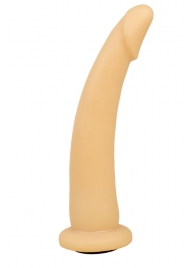 Телесная гладкая насадка-фаллоимитатор Harness - 20 см. - LOVETOY (А-Полимер) - купить с доставкой в Твери