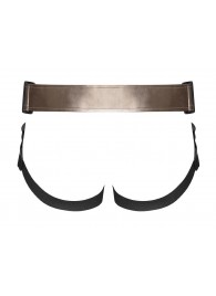 Бронзовый пояс для насадок Curious Harness - Strap-on-me - купить с доставкой в Твери