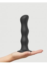 Черная насадка Strap-On-Me Dildo Geisha Balls size XL - Strap-on-me - купить с доставкой в Твери