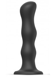 Черная насадка Strap-On-Me Dildo Geisha Balls size XL - Strap-on-me - купить с доставкой в Твери