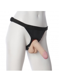 Трусики с насадкой Vac-U-Lock Set 7  ULTRASKYN Ultra Harness - 17,3 см. - Doc Johnson - купить с доставкой в Твери