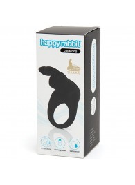 Черное эрекционное виброкольцо Happy Rabbit Rechargeable Rabbit Cock Ring - Happy Rabbit - в Твери купить с доставкой