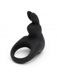 Черное эрекционное виброкольцо Happy Rabbit Rechargeable Rabbit Cock Ring - Happy Rabbit - в Твери купить с доставкой