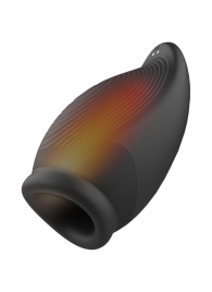 Мастурбатор с вибрацией и функцией нагрева Squeezable Stroker - Dream Toys - в Твери купить с доставкой