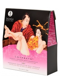 Соль для ванны Lovebath Dragon Fruit, превращающая воду в гель - 650 гр. - Shunga - купить с доставкой в Твери