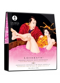 Соль для ванны Lovebath Dragon Fruit, превращающая воду в гель - 650 гр. - Shunga - купить с доставкой в Твери
