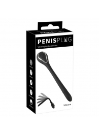 Черный гибкий уретральный стимулятор с вибрацией Vibrating Bendable Dilator - 13,5 см. - Orion - купить с доставкой в Твери