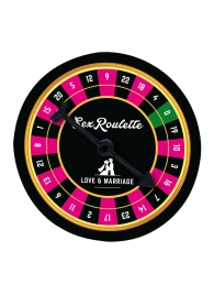 Настольная игра-рулетка Sex Roulette Love   Marriage - Tease&Please - купить с доставкой в Твери