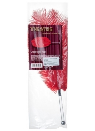 Красное страусовое пёрышко - ToyFa - купить с доставкой в Твери
