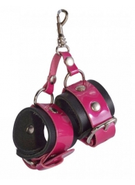 Розово-черный брелок  Наручники - Sitabella - купить с доставкой в Твери