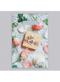 Полиэтиленовый пакет  Подарочек  с вырубной усиленной ручкой - 20 х 30 см. - Сима-Ленд - купить с доставкой в Твери