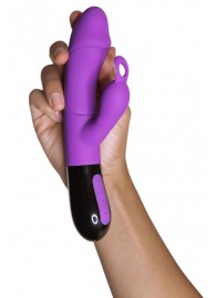Фиолетовый вибратор-кролик Ares 2.0 - 20,6 см. - Adrien Lastic