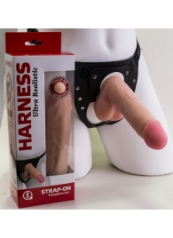 Страпон в подарочной упаковке: трусики с плугом и фаллоимитатор-насадка - 16 см. - LOVETOY (А-Полимер) - купить с доставкой в Твери