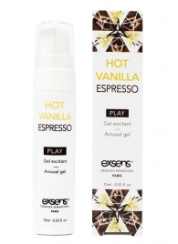 Возбуждающий гель Hot Vanilla Espresso Arousal Gel - 15 мл. - Exsens - купить с доставкой в Твери
