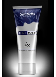 Силиконовая гель-смазка FLIRT MAGIC Ice с лёгким пролонгирующим эффектом - 75 мл. - Sitabella - купить с доставкой в Твери