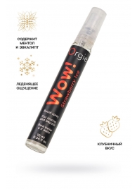 Оральный спрей ORGIE Wow! Strawberry Ice Blowjob Spray с охлаждающим и возбуждающим эффектом - 10 мл. - ORGIE - купить с доставкой в Твери