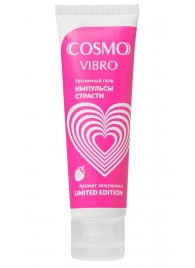 Возбуждающий гель на водно-силиконовой основе Cosmo Vibro с ароматом земляники - 50 гр. - Биоритм - купить с доставкой в Твери