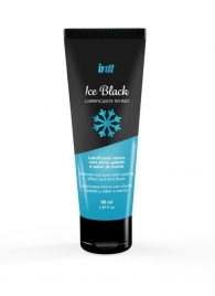 Лубрикант на водной основе Ice Black с ледяным эффектом - 50 мл. - INTT - купить с доставкой в Твери