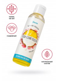 Съедобное массажное масло «Тропический поцелуй» со вкусом ананаса и кокоса - 125 мл. - ToyFa - купить с доставкой в Твери